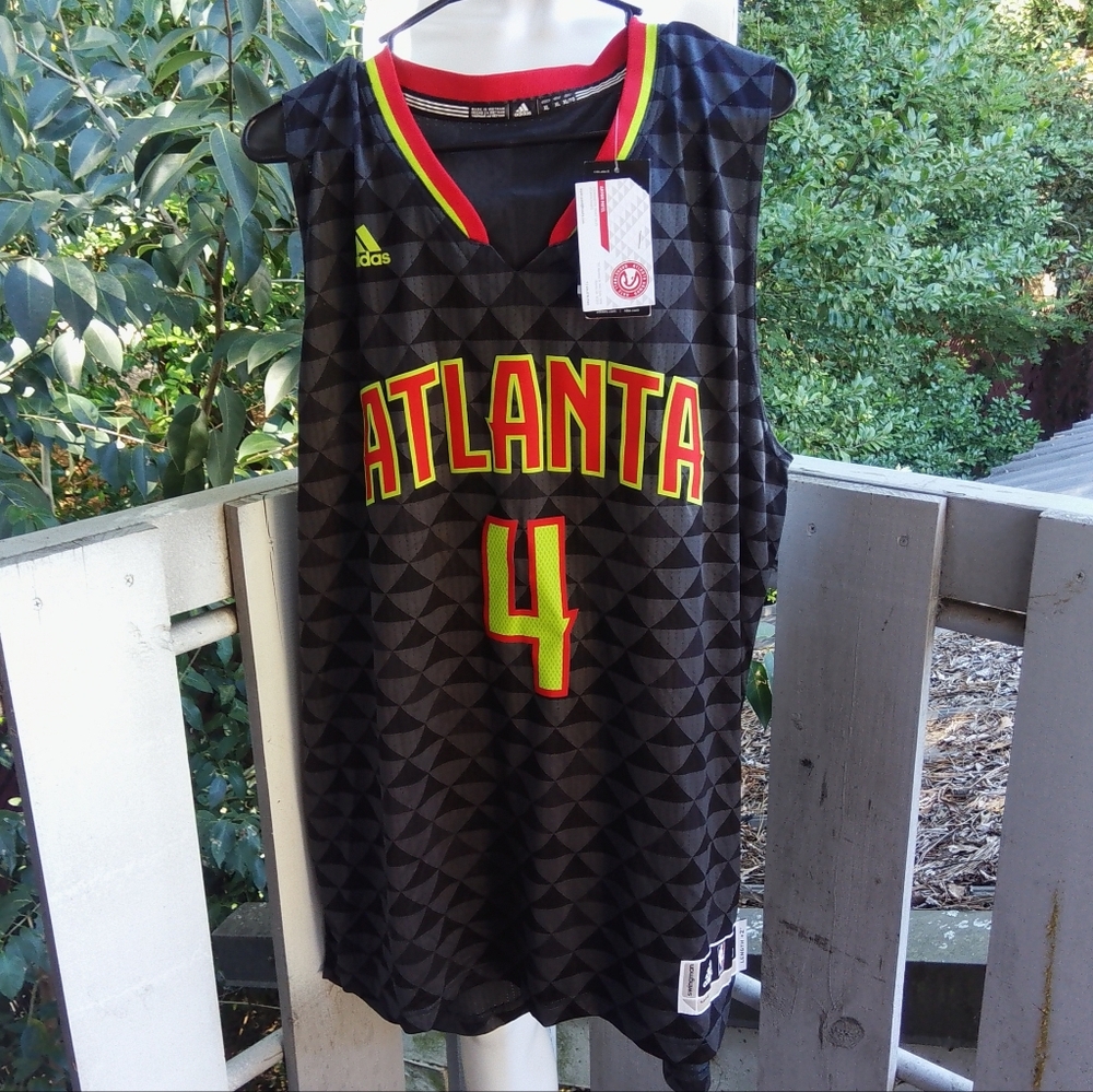 Atlanta Hawks Adidas Millsap Autographed Basketball Jersey XL
